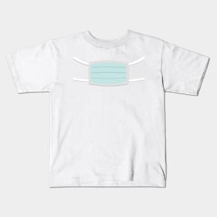 Mask on a mask emoji Kids T-Shirt